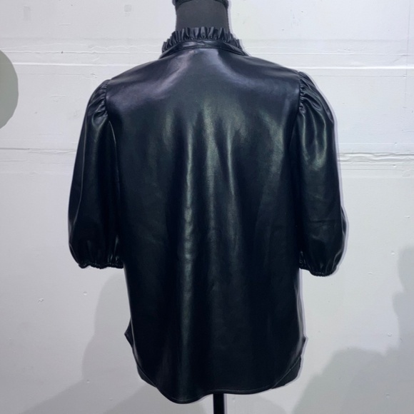 Marc New York, buttery soft vegan leather top - Picture 2 of 10